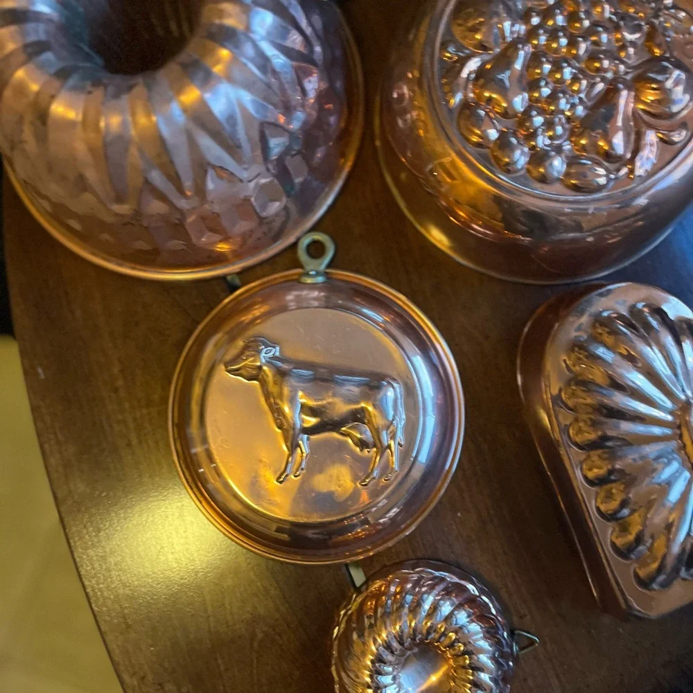 Vintage copper set